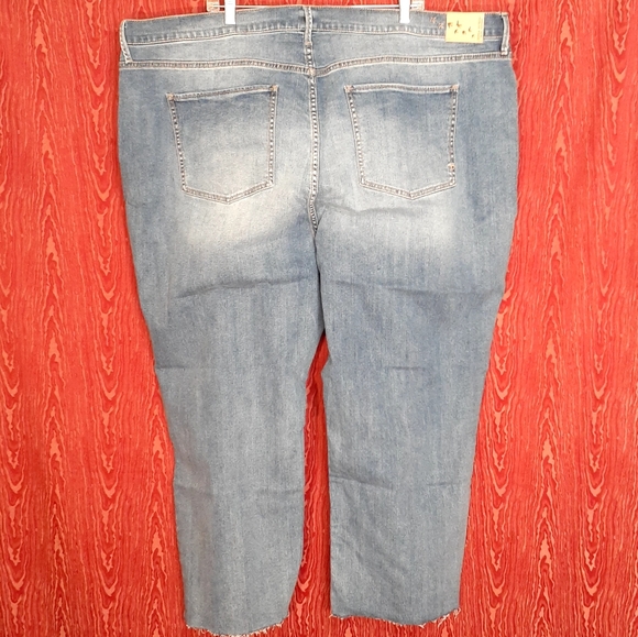 SERRA RETREAT Stretch Ankle Blue Denim Jeans Women's Size 28W NWT - Picture 3 of 11